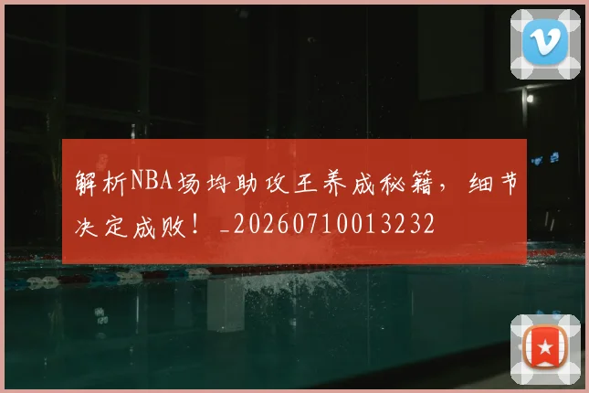 解析NBA场均助攻王养成秘籍,细节决定成败!_20260710013232